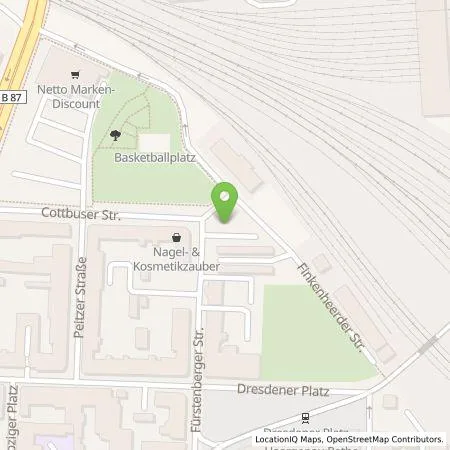 Standortübersicht der Tankstelle Elektro Jahn GmbH & Co.KG in 15232 Frankfurt (Oder)