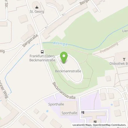 Standortübersicht der Tankstelle Elektro Jahn GmbH & Co.KG in 15230 Frankfurt (Oder)