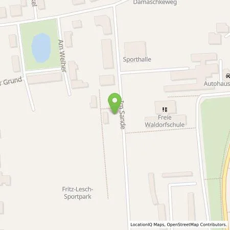 Standortübersicht der Tankstelle Elektro Jahn GmbH & Co.KG in 15234 Frankfurt (Oder)