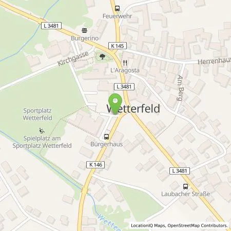 Standortübersicht der Tankstelle Oberhessische Versorgungsbetriebe AG in 35321 Laubach