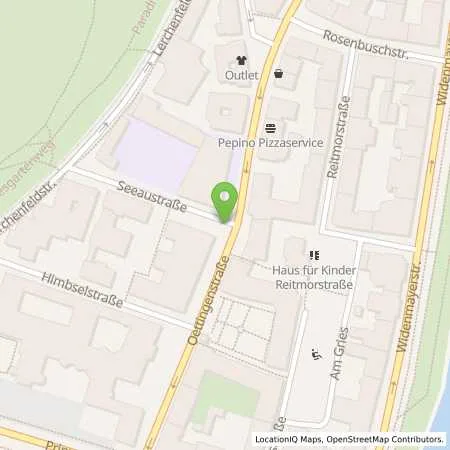 Standortübersicht der Tankstelle SWM Versorgungs GmbH in 80538 München