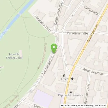 Standortübersicht der Tankstelle SWM Versorgungs GmbH in 80538 München