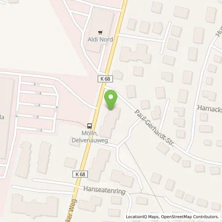 Standortübersicht der Tankstelle EDEKA Süllau in 23879 Mölln