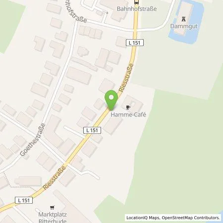 Standortübersicht der Tankstelle Osterholzer Stadtwerke GmbH & Co. KG in 27721 Ritterhude