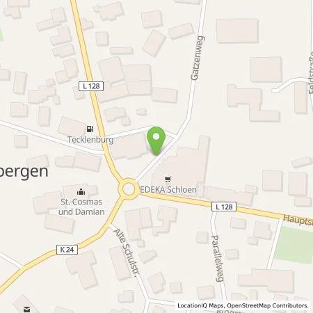 Standortübersicht der Tankstelle Osterholzer Stadtwerke GmbH & Co. KG in 27729 Hambergen