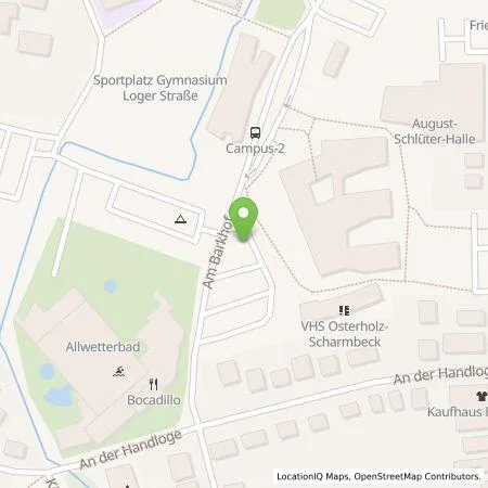 Standortübersicht der Tankstelle Osterholzer Stadtwerke GmbH & Co. KG in 27711 Osterholz-Scharmbeck