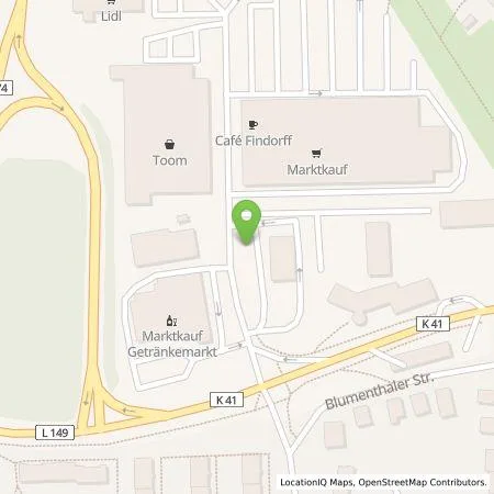 Standortübersicht der Tankstelle Osterholzer Stadtwerke GmbH & Co. KG in 27711 Osterholz-Scharmbeck