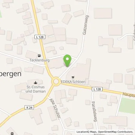 Standortübersicht der Tankstelle Osterholzer Stadtwerke GmbH & Co. KG in 27729 Hambergen