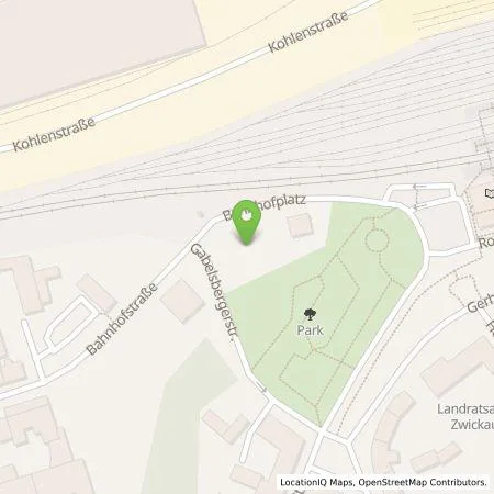 Standortübersicht der Tankstelle Stadtwerke Glauchau Dienstleistungsgesellschaft mbH in 08371 Glauchau