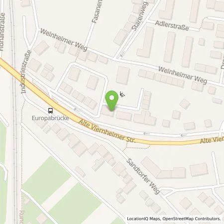 Standortübersicht der Tankstelle Gruppen-Gas- und Elektrizitätswerk Bergstraße AG in 68623 Lampertheim