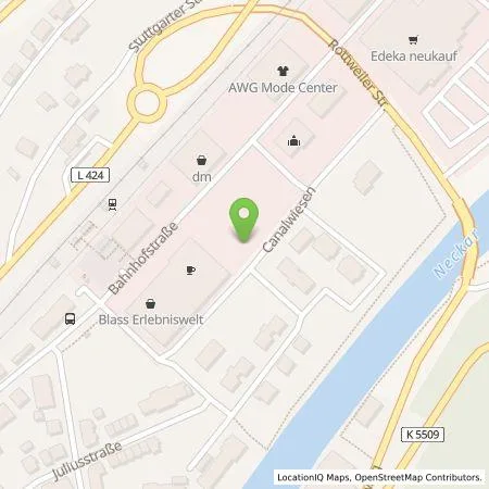 Standortübersicht der Tankstelle Stromversorgung Sulz am Neckar GmbH in 72172 Sulz a.N.