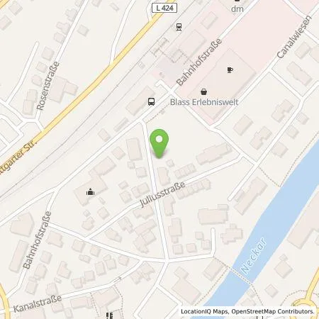 Standortübersicht der Tankstelle Stromversorgung Sulz am Neckar GmbH in 72172 Sulz a.N.