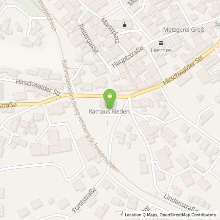 Standortübersicht der Tankstelle InAS - Infrastruktur Amberg-Sulzbach GmbH in 92286 Rieden