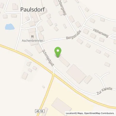 Standortübersicht der Tankstelle InAS - Infrastruktur Amberg-Sulzbach GmbH in 92272 Freudenberg