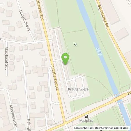 Standortübersicht der Tankstelle InAS - Infrastruktur Amberg-Sulzbach GmbH in 92224 Amberg