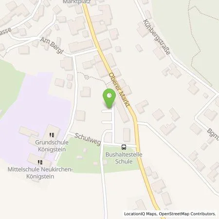 Standortübersicht der Tankstelle InAS - Infrastruktur Amberg-Sulzbach GmbH in 92281 Königstein