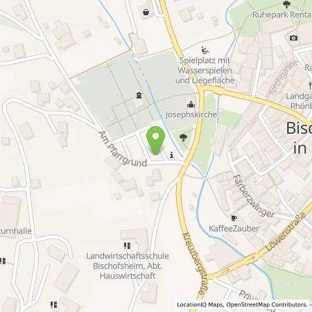 Standortübersicht der Tankstelle Stadt Bischofsheim i. d. Rhön in 97653 Bischofsheim i.d.Rhön