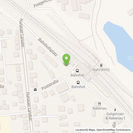 Standortübersicht der Tankstelle Gemeindewerke Kahl Versorgungsges. mbH in 63796 Kahl a. Main