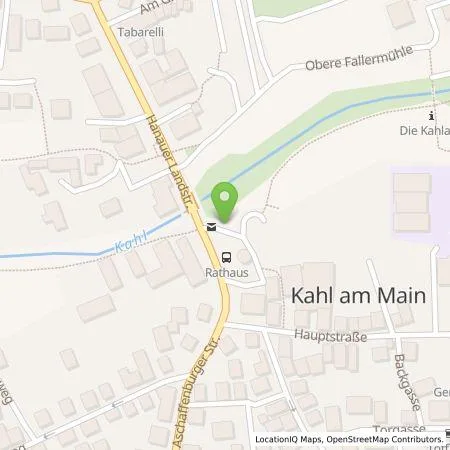 Standortübersicht der Tankstelle Gemeindewerke Kahl Versorgungsges. mbH in 63796 Kahl am Main