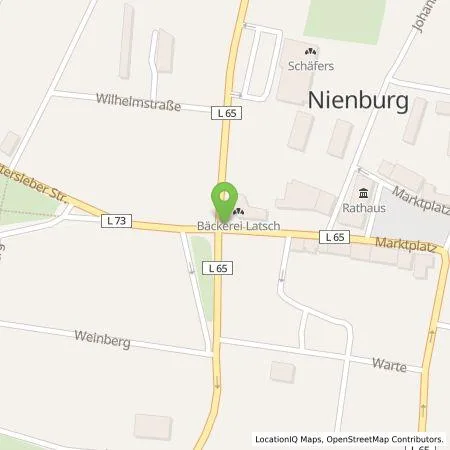 Standortübersicht der Tankstelle Stadt Nienburg (Saale) in 06429 Nienburg (Saale)