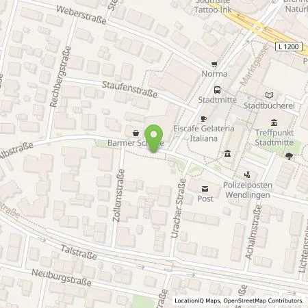 Standortübersicht der Tankstelle Teckwerke Bürgerenergie eG in 73240 Wendlingen