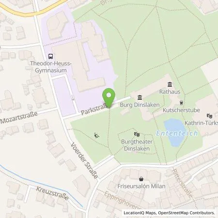 Standortübersicht der Tankstelle Stadtwerke Dinslaken GmbH in 46535 Dinslaken