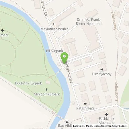 Standortübersicht der Tankstelle Stadtwerke Bad Aibling in 83043 Bad Aibling