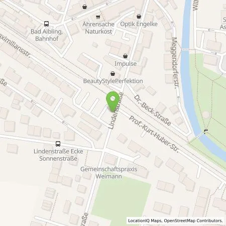 Standortübersicht der Tankstelle Stadtwerke Bad Aibling in 83043 Bad Aibling