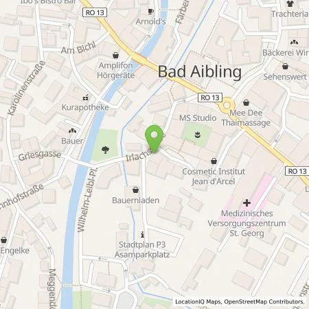 Standortübersicht der Tankstelle Stadtwerke Bad Aibling in 83043 Bad Aibling
