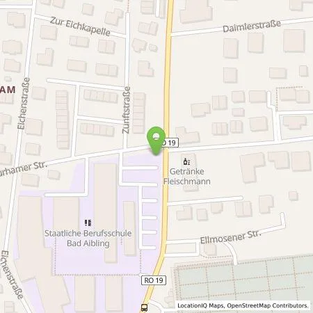 Standortübersicht der Tankstelle Stadtwerke Bad Aibling in 83043 Bad Aibling