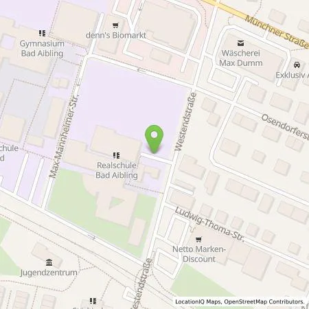 Standortübersicht der Tankstelle Stadtwerke Bad Aibling in 83043 Bad Aibling