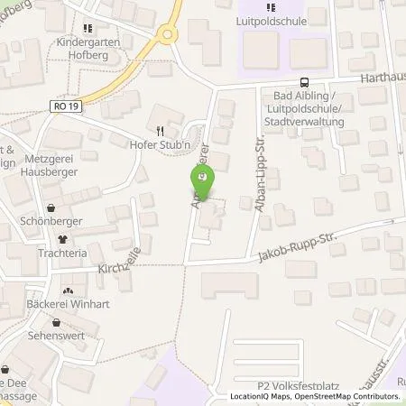 Standortübersicht der Tankstelle Stadtwerke Bad Aibling in 83043 Bad Aibling