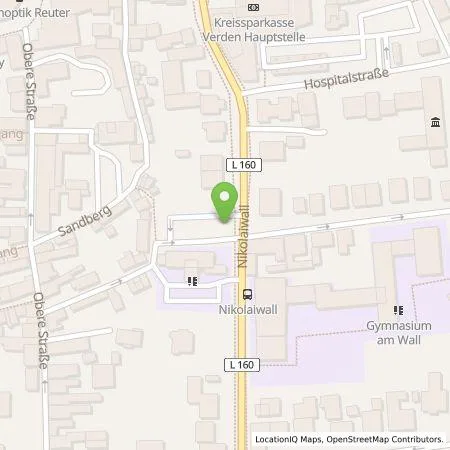 Standortübersicht der Tankstelle Stadtwerke Verden GmbH in 27283 Verden