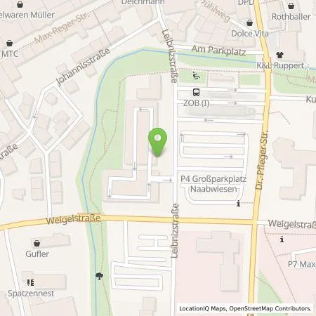 Standortübersicht der Tankstelle Stadtwerke Weiden i.d.OPf. AöR in 92637 Weiden i.d.OPf.