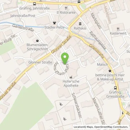 Standortübersicht der Tankstelle Rothmoser GmbH & Co. KG in 85567 Grafing