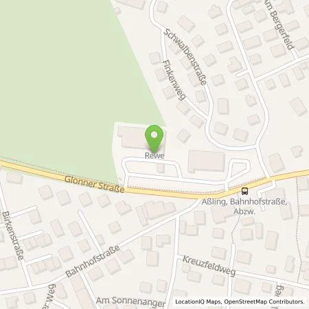 Standortübersicht der Tankstelle Rothmoser GmbH & Co. KG in 85617 Aßling