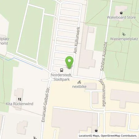 Standortübersicht der Tankstelle IKT Regio Netzwerk GmbH & Co. KG in 22844 Norderstedt