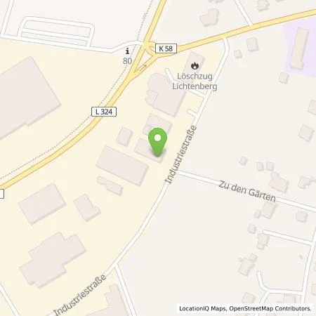 Standortübersicht der Tankstelle Fabrilog GmbH & Co. KG in 51597 Morsbach