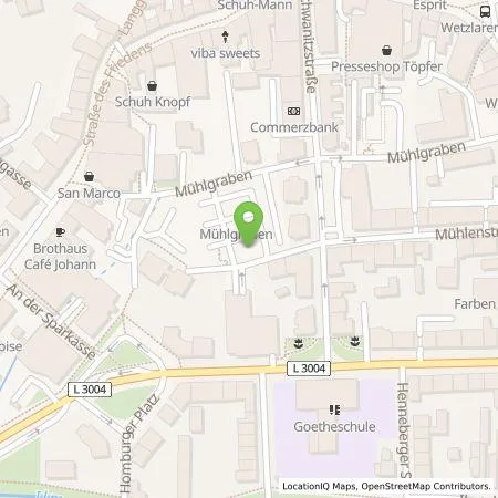 Standortübersicht der Tankstelle Stadtwerke Ilmenau GmbH in 98693 Ilmenau