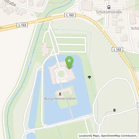 Standortübersicht der Tankstelle Burg Heimerzheim in 53913 Swisttal