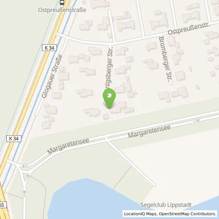 Standortübersicht der Tankstelle Bernd Reinberger in 59558 Lippstadt