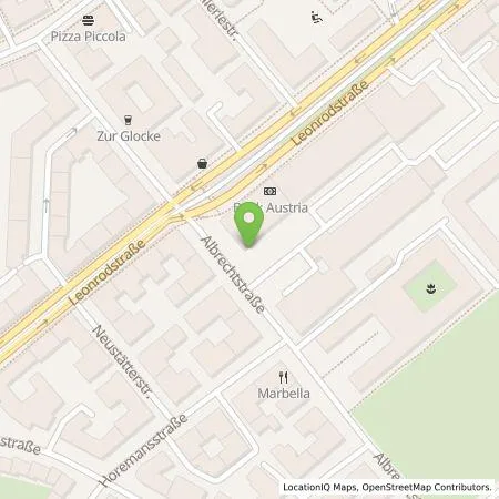 Standortübersicht der Tankstelle Audi München GmbH in 80636 München