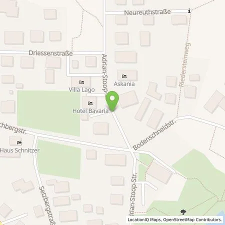 Standortübersicht der Tankstelle Hotel Villa Lago in 83707 Bad Wiessee