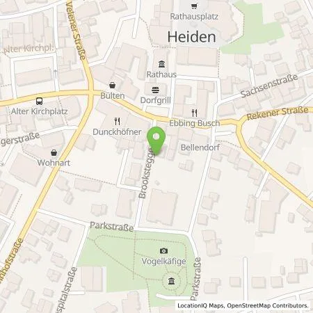 Standortübersicht der Tankstelle IvonneWerner Vestrick in 46359 Heiden