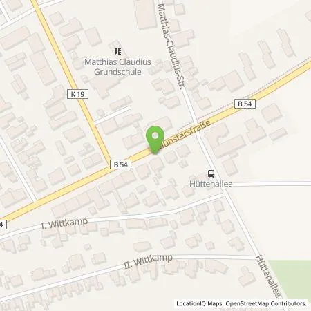 Standortübersicht der Tankstelle Selahattin Tatma in 44534 Lünen