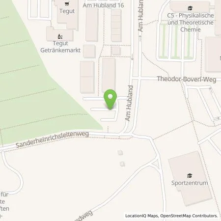 Standortübersicht der Tankstelle Evio Mobility GmbH in 97074 Würzburg