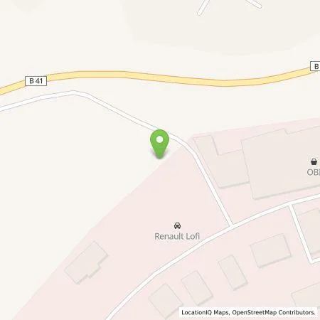 Standortübersicht der Tankstelle Autohaus Hans Lofi GmbH & Co. KG in 55743 Idar-Oberstein