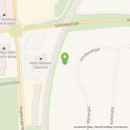 Standortübersicht der Tankstelle MOTOKULT - Einzelfirma in 86853 Langerringen