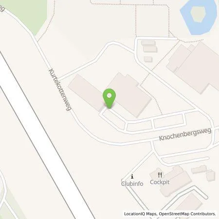 Standortübersicht der Tankstelle RTHC Bayer Leverkusen e.V. in 51373 Leverkusen