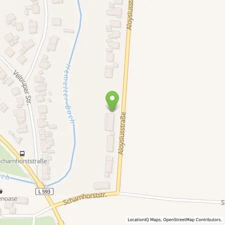 Standortübersicht der Tankstelle Hausverwaltung Burek in 48429 Rheine